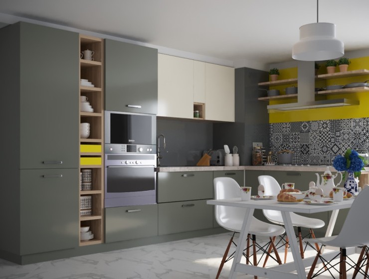 Кухня House Прямая Модерн.03