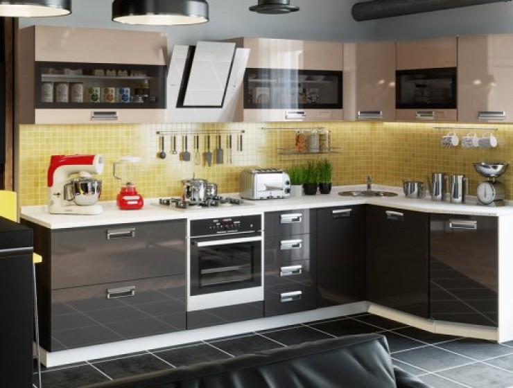 Кухня House Угловая Модерн.09