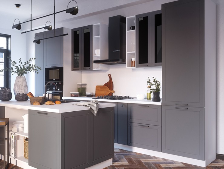 Кухня House Прямая Модерн.11